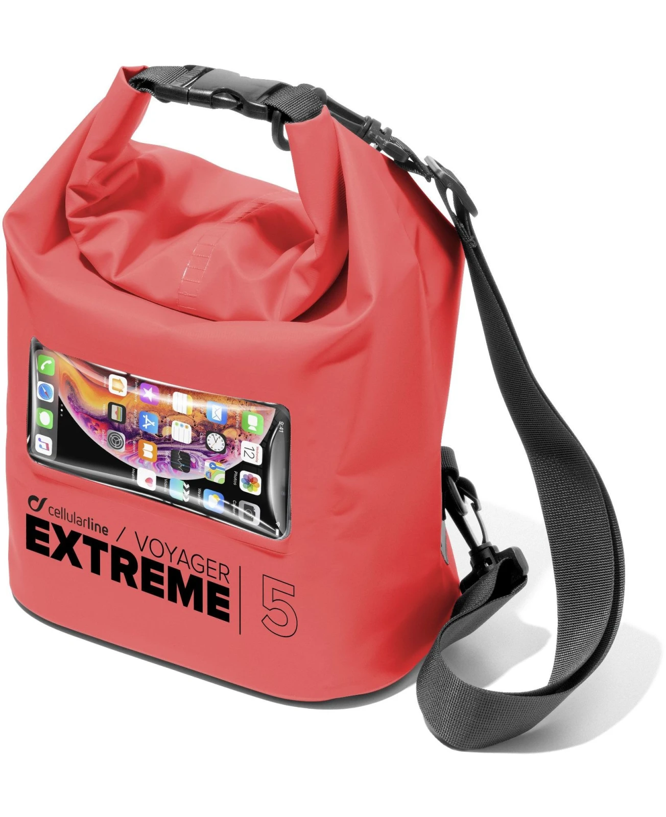 Cellularline VOYAGEREXPL195LR sac impermeabil Rosu 5 L thumb