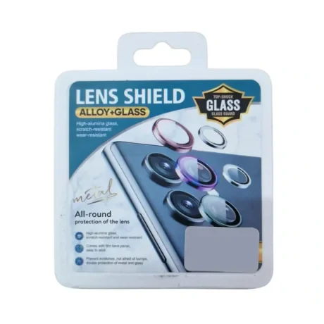 Folie Sticla Camera Individual Mobico pentru Samsung Galaxy S24 Plus Negru