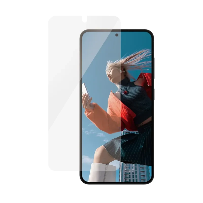 Folie Sticla PanzerGlass UWF pentru Samsung Galaxy S24 cu aplicator thumb
