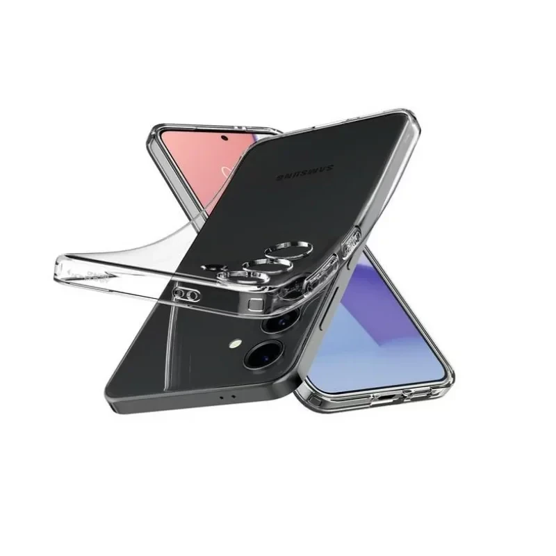 Husa Cover Spigen Liquid Crystal pentru Samsung Galaxy S24 Plus Clear thumb