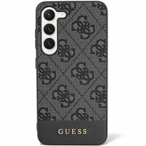 Husa Guess PU 4G Stripe pentru Samsung Galaxy S24 Plus,  Grey