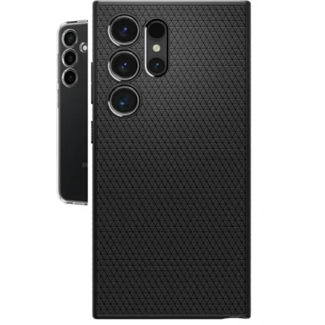 Husa Spigen pentru Samsung Galaxy S24 Ultra Liquid Air Matte Black