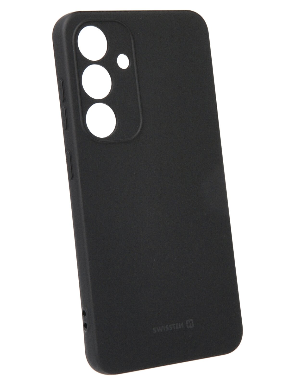 Husa Swissten Silicon Soft Joy pentru Samsung Galaxy S24, Negru thumb