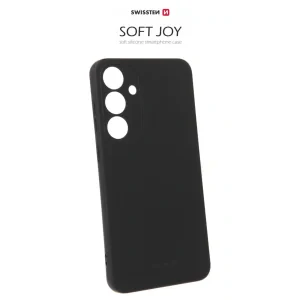 Husa Swissten Silicon Soft Joy pentru Samsung Galaxy S24 Plus, Negru