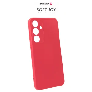 Husa Swissten Silicon Soft Joy pentru Samsung Galaxy S24, Rosu