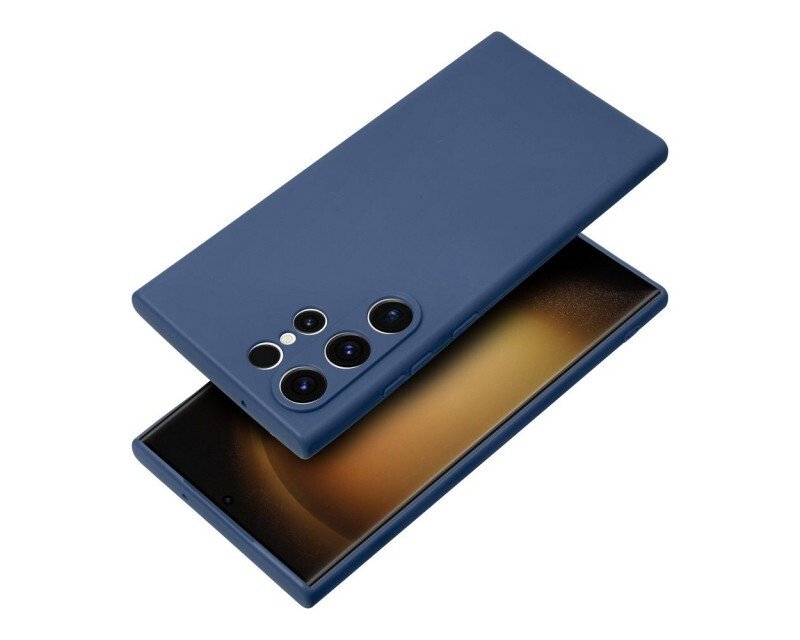 Husa Swissten Silicon Soft Joy pentru Samsung Galaxy S24 Ultra, Albastru thumb
