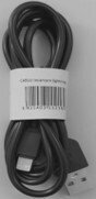 CABLU INCARCARE IPHONE 5/6/7/8/X 1M Negru Bulk thumb