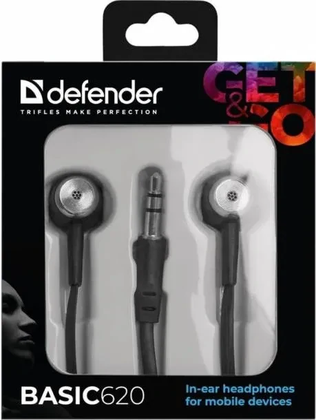 Casti cu Fir Defender Basic thumb