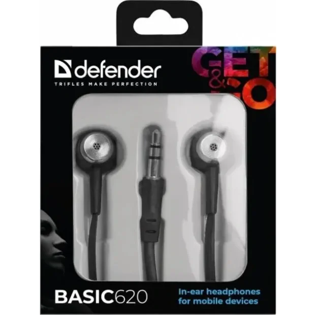 Casti cu Fir Defender Basic