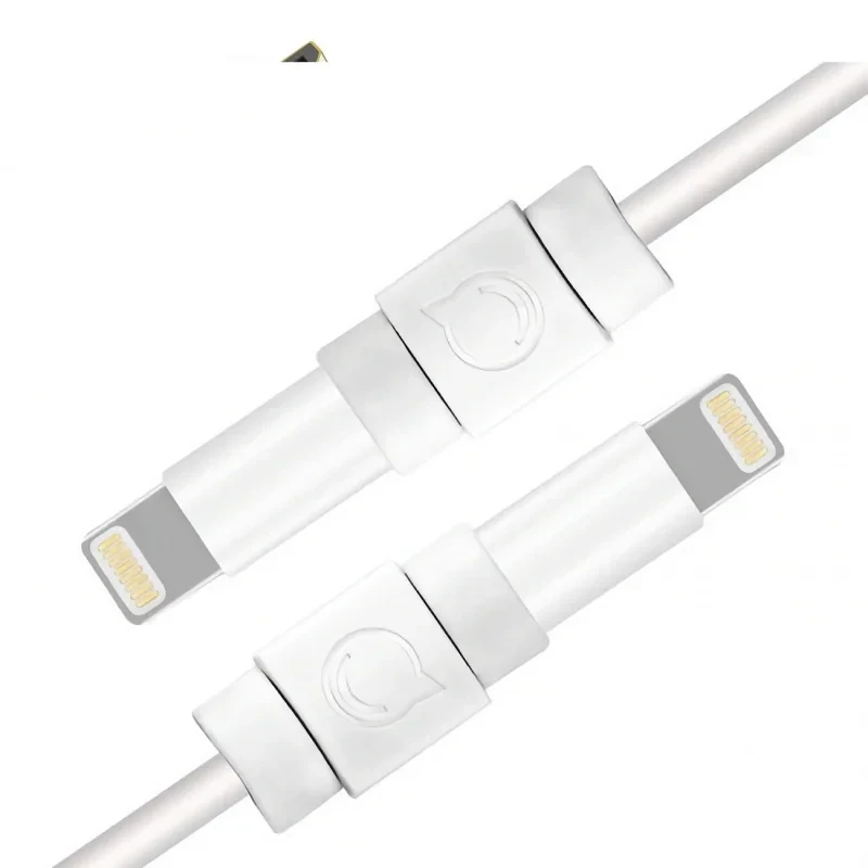 Protectie pentru Cablu Date Lightning cu 6 Protectii Antirupere, Ugreen Alb thumb