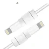 Protectie pentru Cablu Date Lightning cu 6 Protectii Antirupere, Ugreen Alb