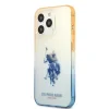 U.S. Polo Bumper Double Horse Zadni Kryt pro iPhone 14 Pro Navy