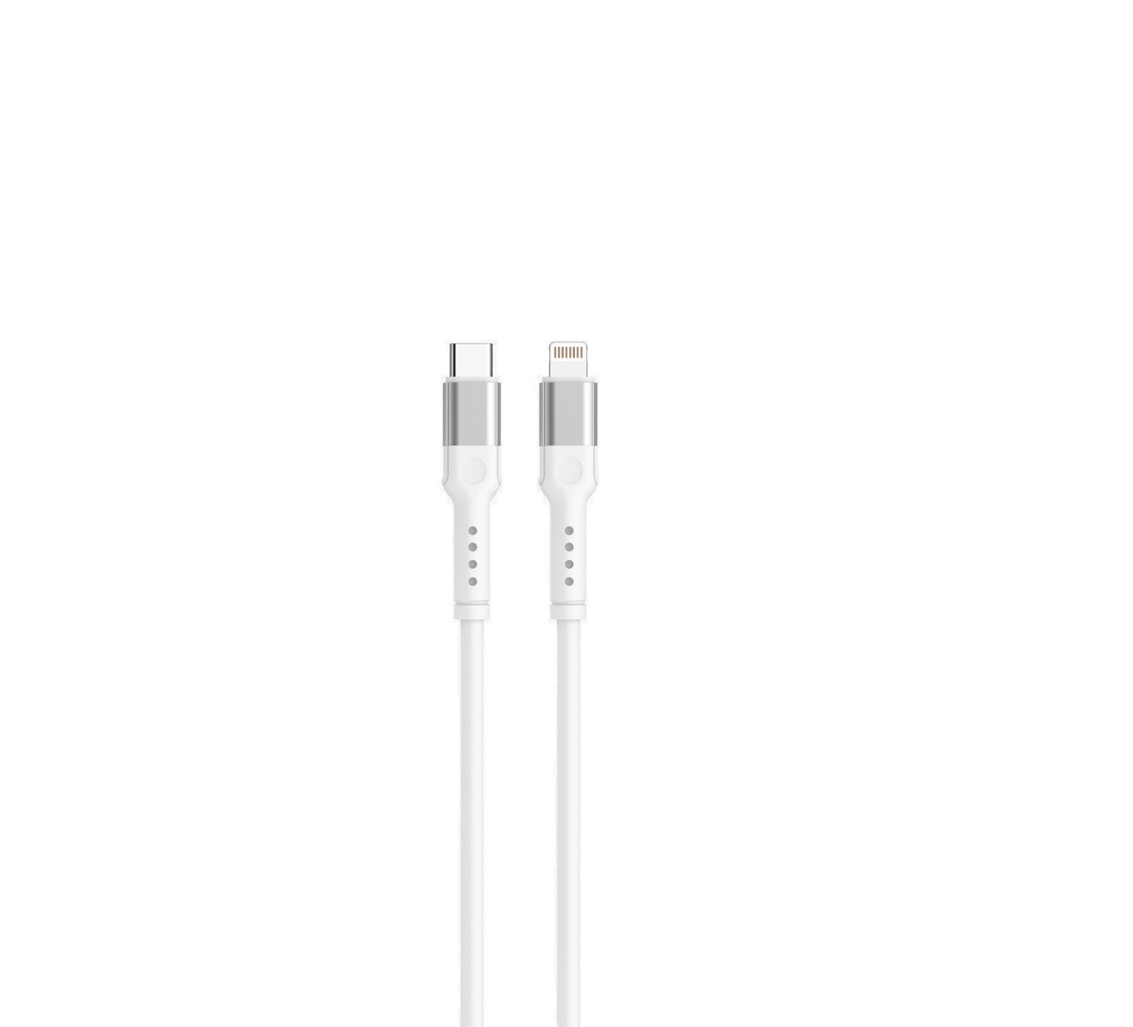 Cablu Date Mobico Type-C/Lightning 27W 1m Alb thumb