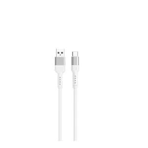 Cablu Date Mobico Usb-A/Usb-C 27W 2.4A 1m Alb