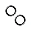 Folie Sticla Camera PanzerGlass Hoops pentru iPhone 15/15 Plus Negru