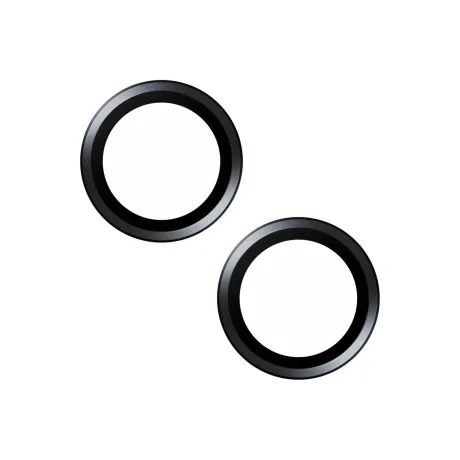 Folie Sticla Camera PanzerGlass Hoops pentru iPhone 15/15 Plus Negru