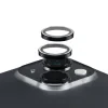 Folie Sticla Camera PanzerGlass Hoops pentru iPhone 15/15 Plus Negru