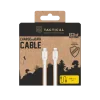 Cablu de ata de cusut tactic USB-C/Lightning 1m Alb