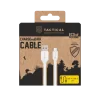 Cablu de ata tactic pentru cusut USB-A/USB-C 2m Alb