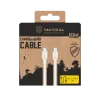 Cablu de ata tactic pentru cusut USB-C/USB-C 2m Alb