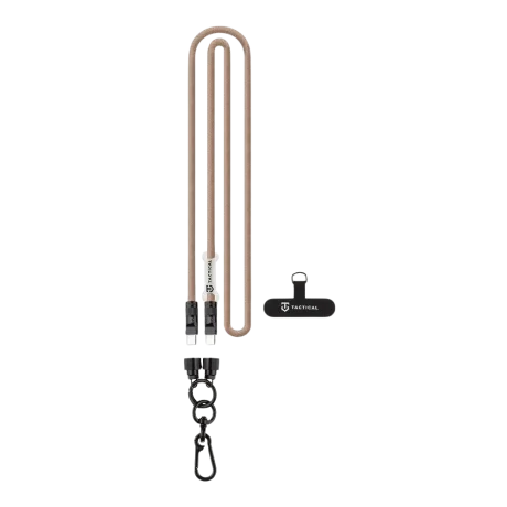 Cablu tactic USB-C cu fir tip sarma 1.2m Fly Moose
