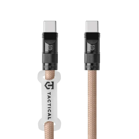 Cablu tactic USB-C cu fir tip sarma 1.2m Fly Moose