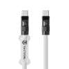 Cablu tactic USB-C tip sarma 1.2m alb