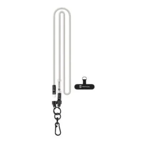 Cablu tactic USB-C tip sarma 1.2m alb