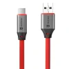 Cablu Tactical Fat Man 2.0 USB-A/USB-C 1m Rosu