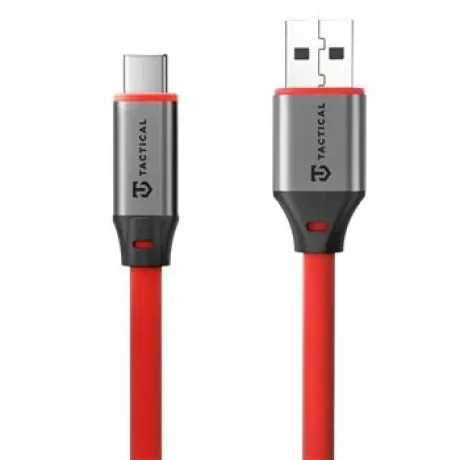 Cablu Tactical Fat Man 2.0 USB-A/USB-C 1m Rosu