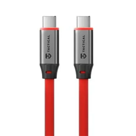 Cablu Tactical Fat Man 2.0 USB-C/USB-C 1m Rosu