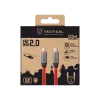 Cablu Tactical Fat Man 2.0 USB-C/USB-C 1m Rosu
