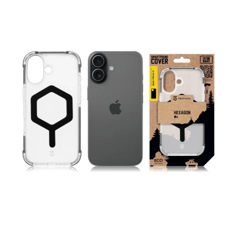 Husa hexagonala Tactical MagForce pentru Apple iPhone 17 T-Neagra