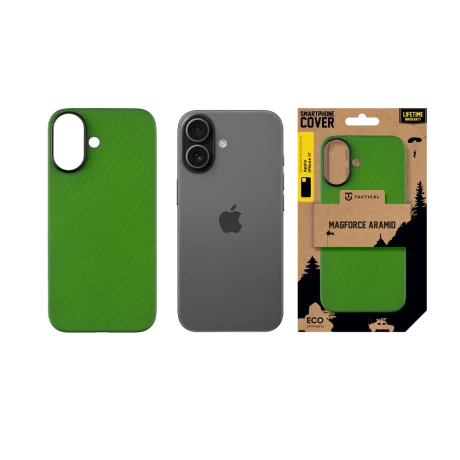 Husa Tactical MagForce Aramid pentru Apple iPhone 17, Verde Toad