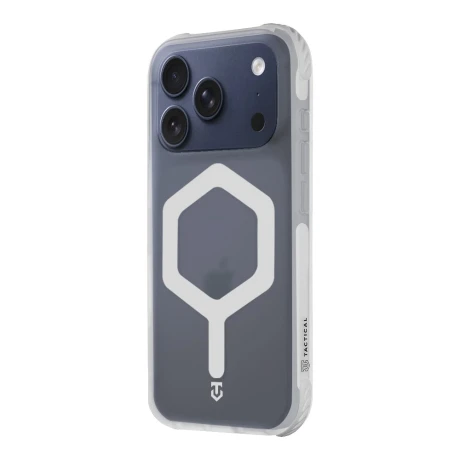 Husa Tactical MagForce Hexagonala pentru Apple iPhone 17 Pro, Alba (T)