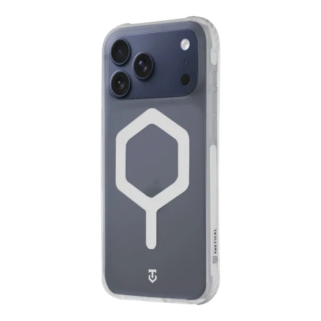 Husa Tactical MagForce Hexagonala pentru Apple iPhone 17 Pro Max, Alba T