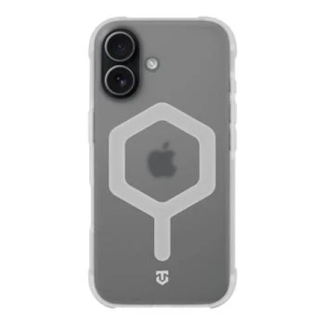 Husa Tactical MagForce Hexagonala pentru Apple iPhone 17 T-Alb