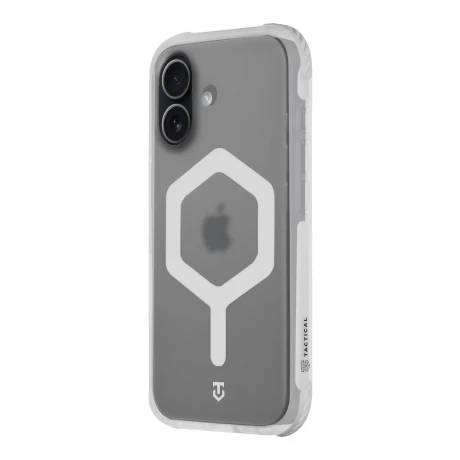 Husa Tactical MagForce Hexagonala pentru Apple iPhone 17 T-Alb