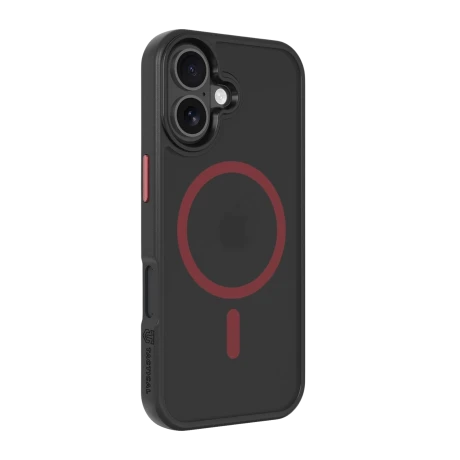 Husa Tactical MagForce Hyperstealth 2.0 pentru Apple iPhone 17 Negru/Rosu