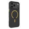 Husa Tactical MagForce Hyperstealth 2.0 pentru Apple iPhone 17 Pro Max, Negru/Galben