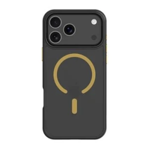 Husa Tactical MagForce Hyperstealth 2.0 pentru Apple iPhone 17 Pro Max, Negru/Galben