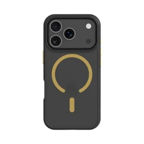 Husa Tactical MagForce Hyperstealth 2.0 pentru Apple iPhone 17 Pro, Negru/Galben