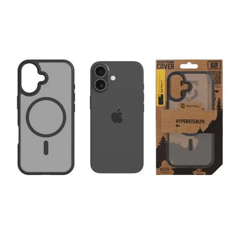 Husa Tactical MagForce Hyperstealth pentru Apple iPhone 17, culoare Asphalt
