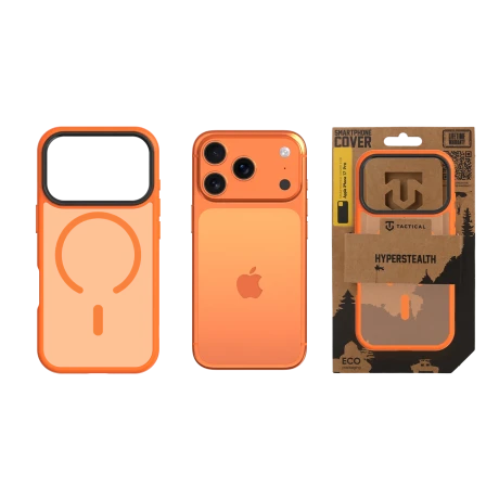 Husa Tactical MagForce Hyperstealth pentru Apple iPhone 17 Pro Agent Orange