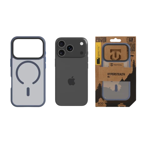 Husa Tactical MagForce Hyperstealth pentru Apple iPhone 17 Pro, Albastru Intens