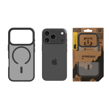 Husa Tactical MagForce Hyperstealth pentru Apple iPhone 17 Pro, culoare Asphalt