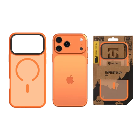 Husa Tactical MagForce Hyperstealth pentru Apple iPhone 17 Pro Max Agent Orange