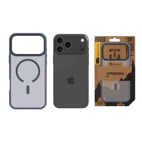 Husa Tactical MagForce Hyperstealth pentru Apple iPhone 17 Pro Max, Albastru Intens