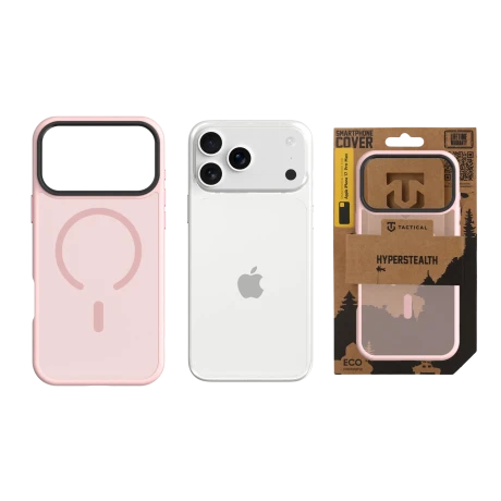 Husa Tactical MagForce Hyperstealth pentru Apple iPhone 17 Pro Max, model Pantera Roz