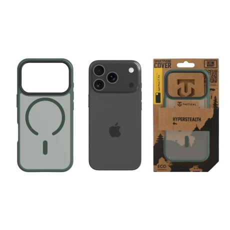 Husa Tactical MagForce Hyperstealth pentru Apple iPhone 17 Pro, Verde Padure